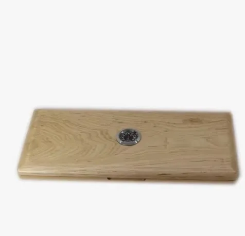 Red Elegant Hand Carved Durable Wooden Oboe Reeds Case For 20 Reeds Hold