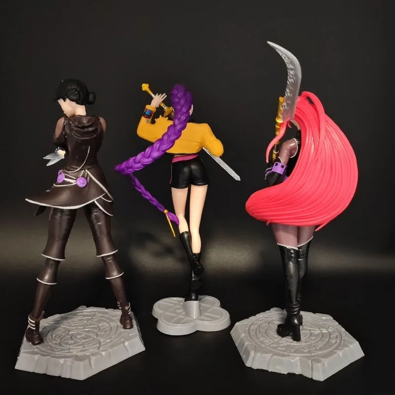 Lumi Mira Zoyi Anime Figures- Premium Handcrafted PVC Model Collectible Desk Decor for Otaku & Gamers