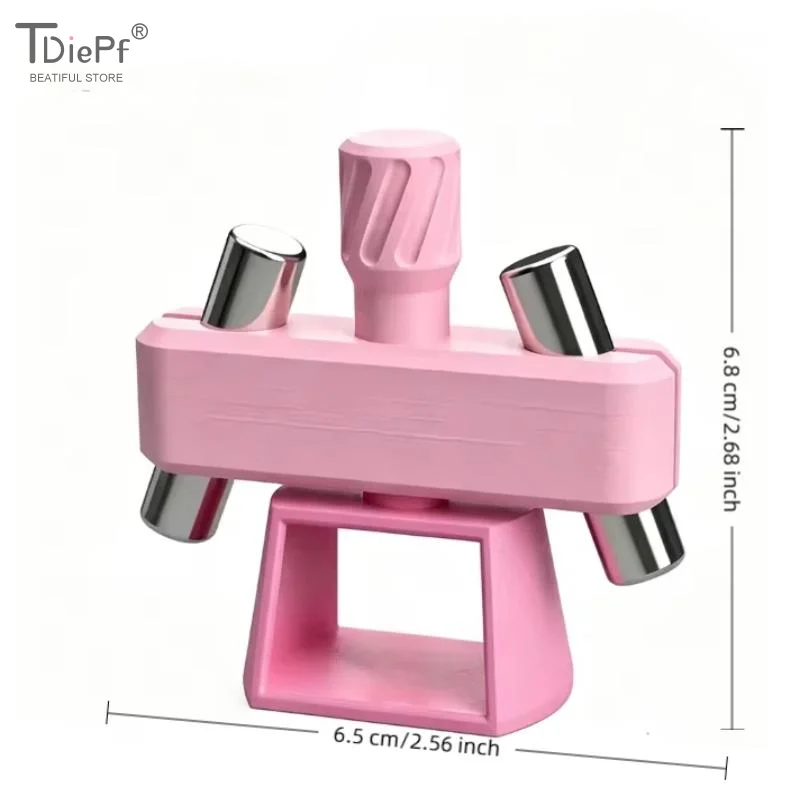 1Pcs White Creative And Powerful Magnet Nail Supplies Cat's Eye Gyroscope Cat's Eye Glass Bead Nail Art Tool