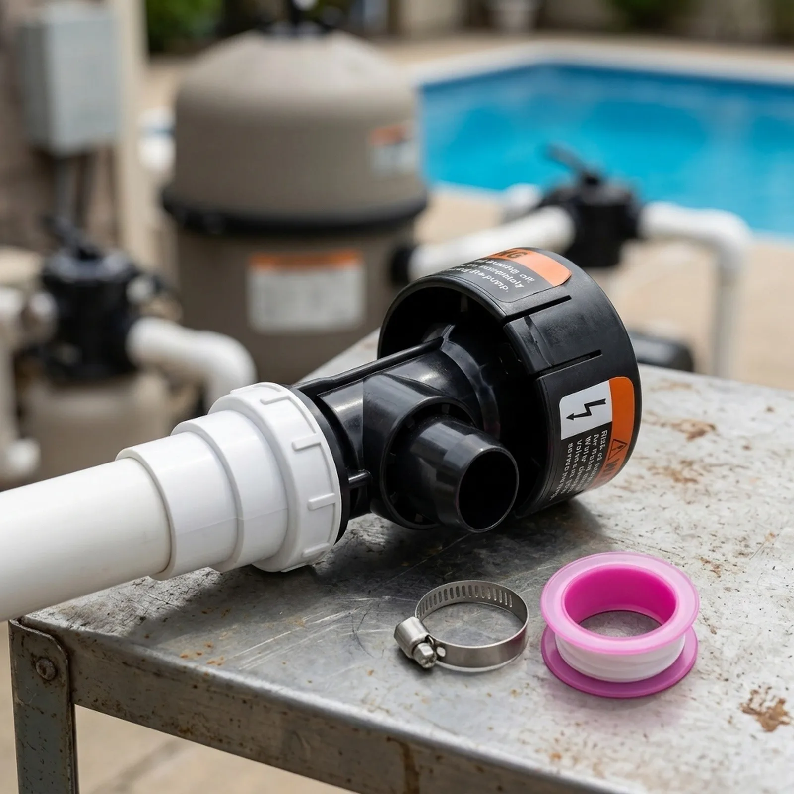 High Flow Manual Relief Valve Replacement for Pentair for Pool and Spa Filter Includes Valve with O Ring Part Number 98209800