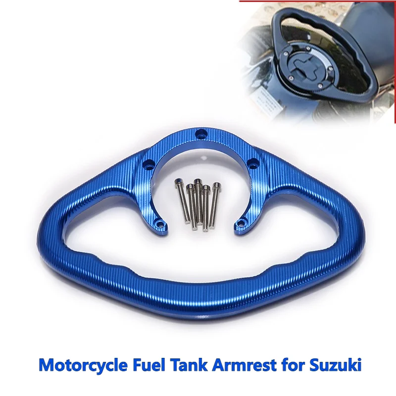 

For Suzuki GSX-R 600 750 1000 1300 Aluminum Alloy Motorcycle Fuel Tank Armrest Passenger Handle Rear Handle Accessories