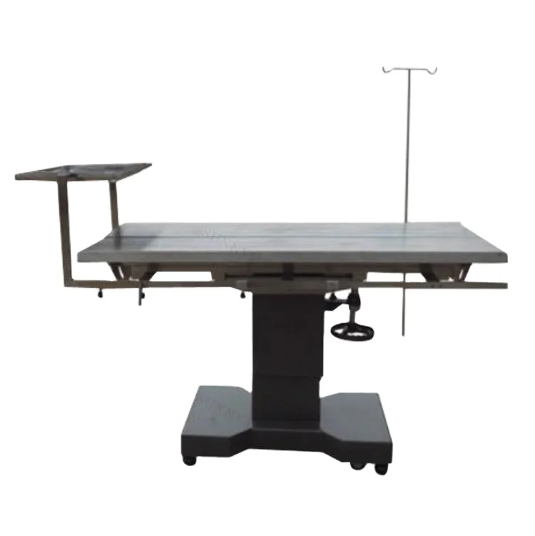 FAVOURIE SY-W008 Больничное гидравлическое оборудование для осмотра домашних животных Складной ручной стол для ветеринарных хирургических операций