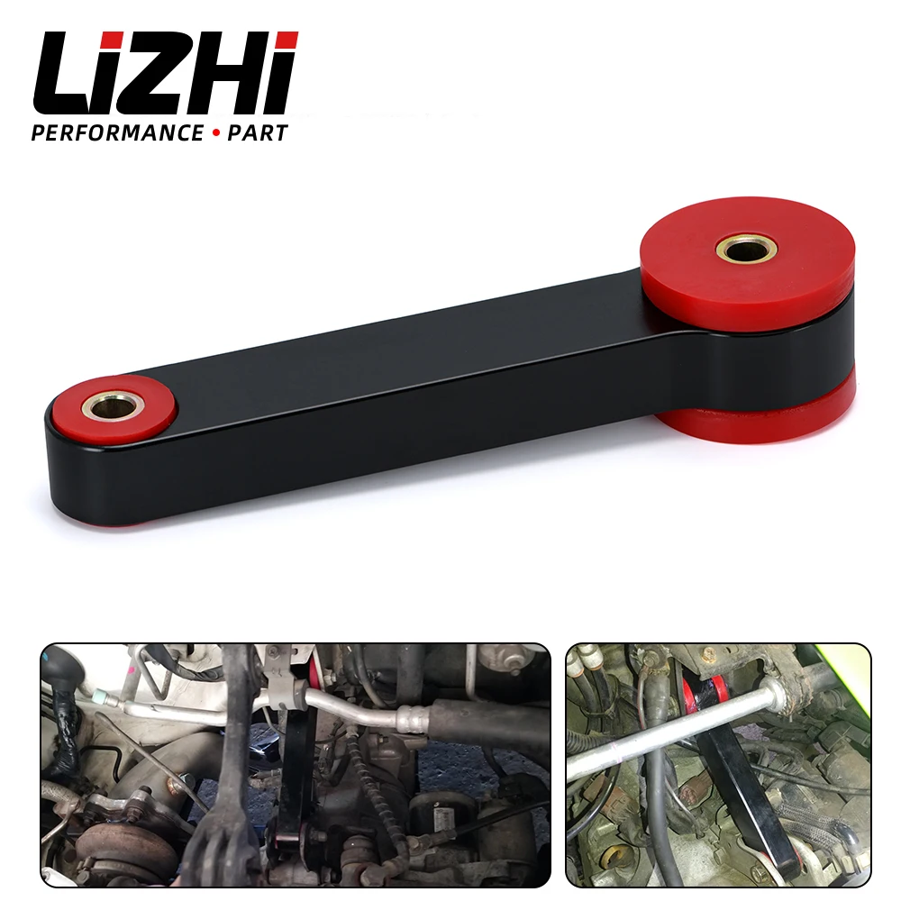 

LIZHI RACING - Pitch Stop Mount BLACK FOR 93- 2017 Subaru Impreza WRX & STi Legacy & Forester LZ-PSM01