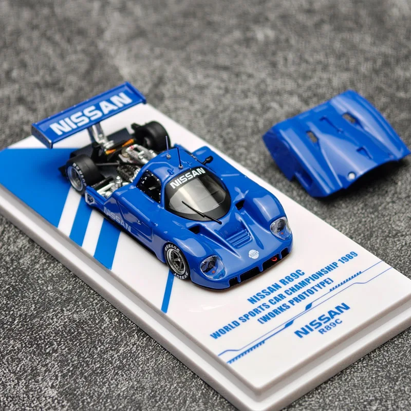 

INNO 1:64 Scale Diecast Alloy Blue NISSAN R89C Supercar Toys Cars Model Classics Nostalgia Adult Gifts Souvenir Static Display