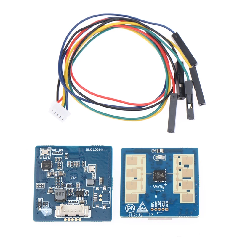 Módulo Sensor Radar Pressão Humana, Módulo Radar Onda Milimétrica, Sem Contato, 24GHz, LD2411S