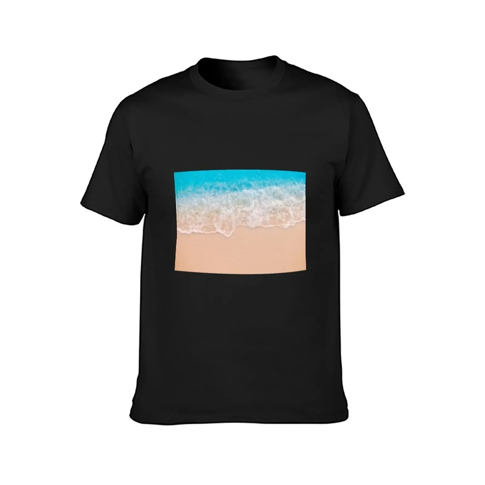 Summer beach and wave Finessesio T-shirt summer clothes shirts graphic tees quick drying mens t shirts pack