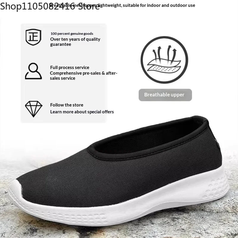 Tai Chi Shoes Lightweight and Breathable Soft Sole for Spring/Autumn Non-slip Martial Arts Shoes Unisex Summer Cloth Shoes