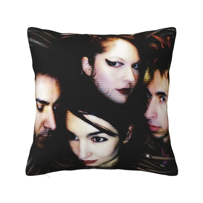 Custom Msi Mindless Hip Hop Punk Rock Self Indulgence Cushion Cover 40x40cm Soft Electro Pillow for Sofa Car Square Pillowcase