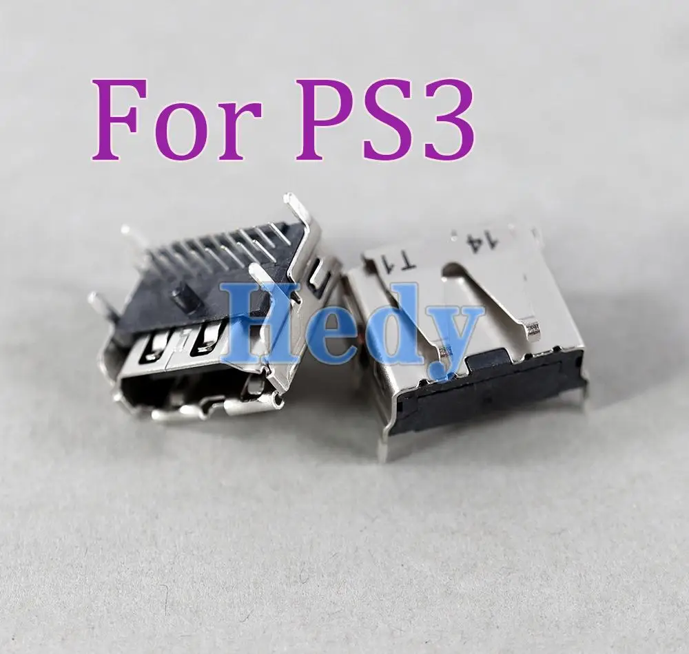 1PC ใหม่สำหรับ Playstation 3 HDMI อินเทอร์เฟซซ็อกเก็ตสำหรับ PS3 Slim CECH-2000 3000 4000 2K 3K 4K พอร์ต