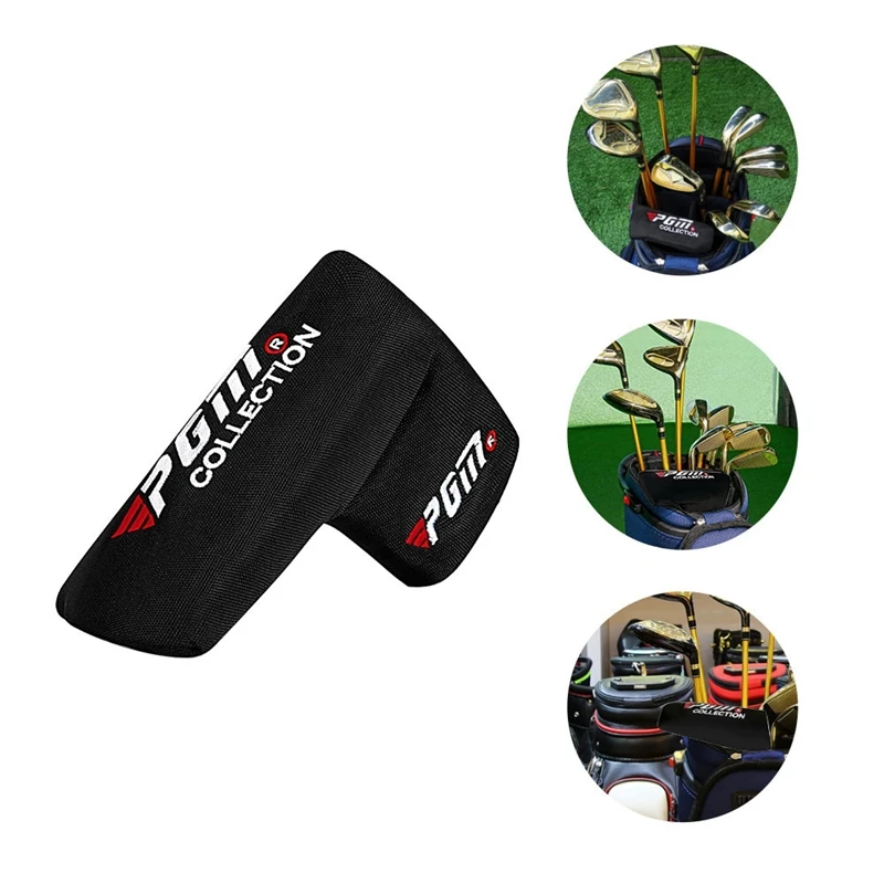 PGM Golf Putter Head Cover Headcover Golf Club Protect Heads Cover Putter Headcover For Golf Embroidery Headcover