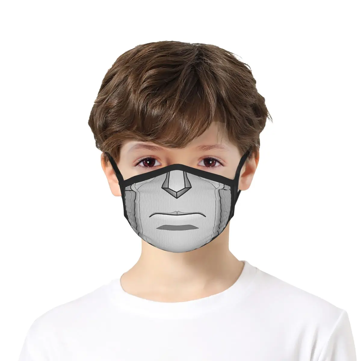 Megatron Bust Cute Face Mouth Mask Reusable Breathable Protective Children Kid Cute Dust-proof Mouth Face Masks