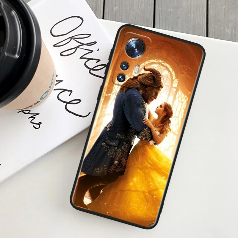 Disney Beauty Beast For Xiaomi Mi 10T 10S 9T 9 SE 8 A3 A2 A1 6X 5X CC9E Note 10 Lite Pro Mix 3 Black Soft Phone Case