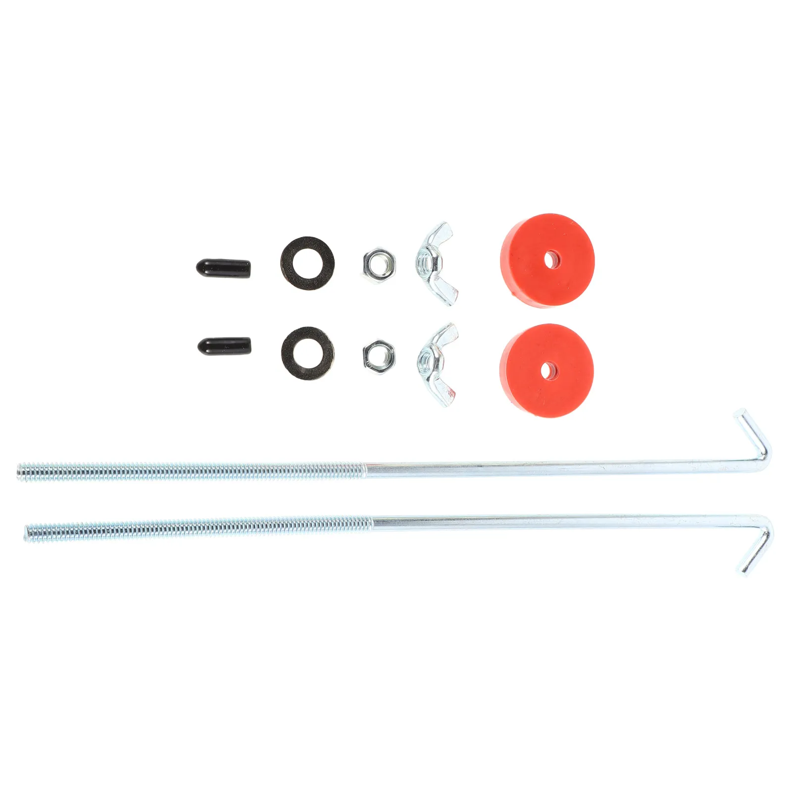 

2 pcs Car Hold Down Bracket Bolt Kit Replacement Trays Clamps Hook Storage Durable Easy Secure Truck Accessories