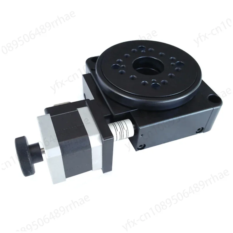 Electric Rotating Machine Optical Rotating Platform Motorized Rotation Stage 100MM Bearing Scale PX110-100 Y