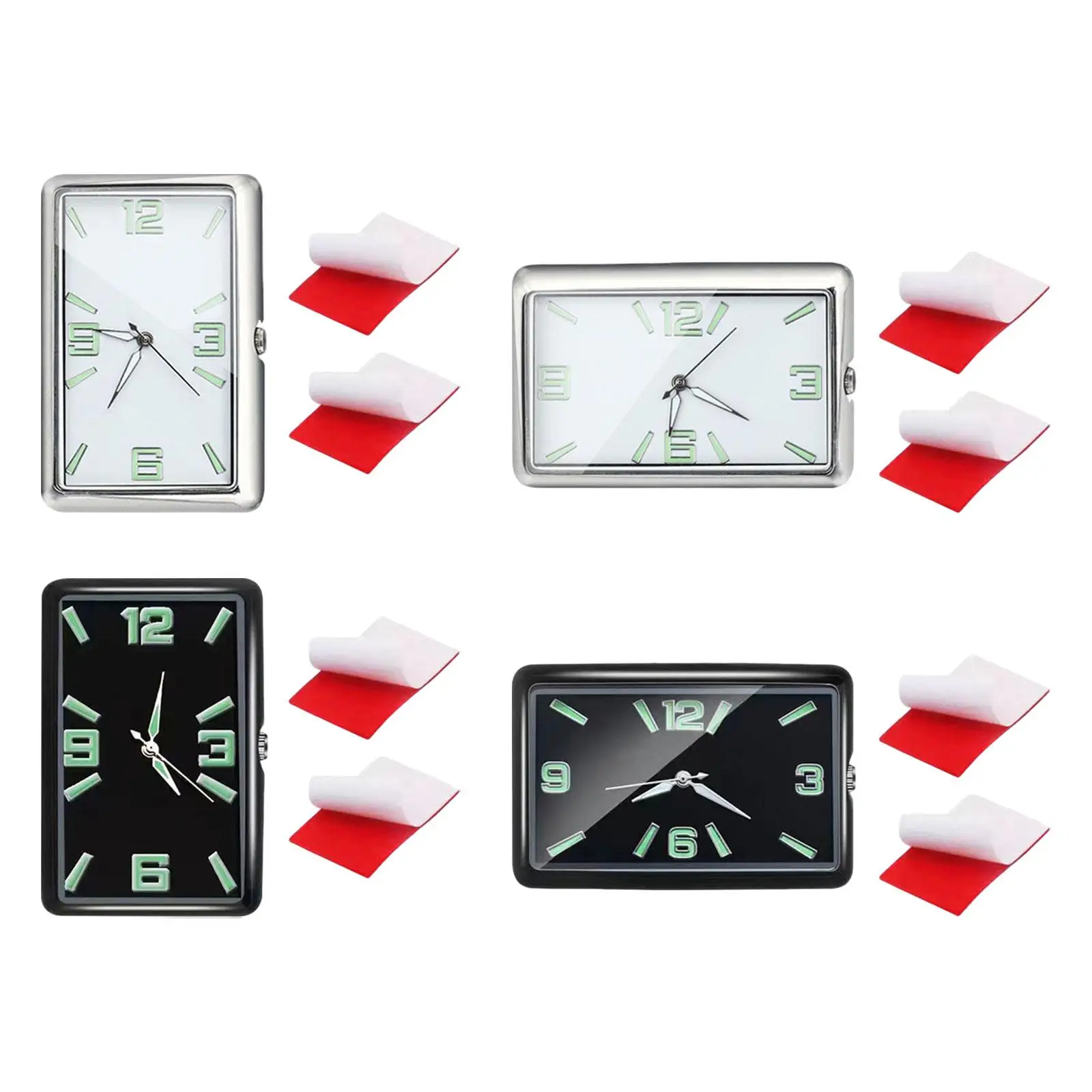 

Car Interior Dashboard Clock Decoration Creative Easy Installation Gadgets