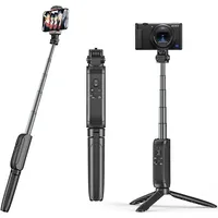 Ulanzi MT-40 Multi-functional selfie stick with blue tooth Portable flexible mini tripod stand  for mobile phone DSLR camera