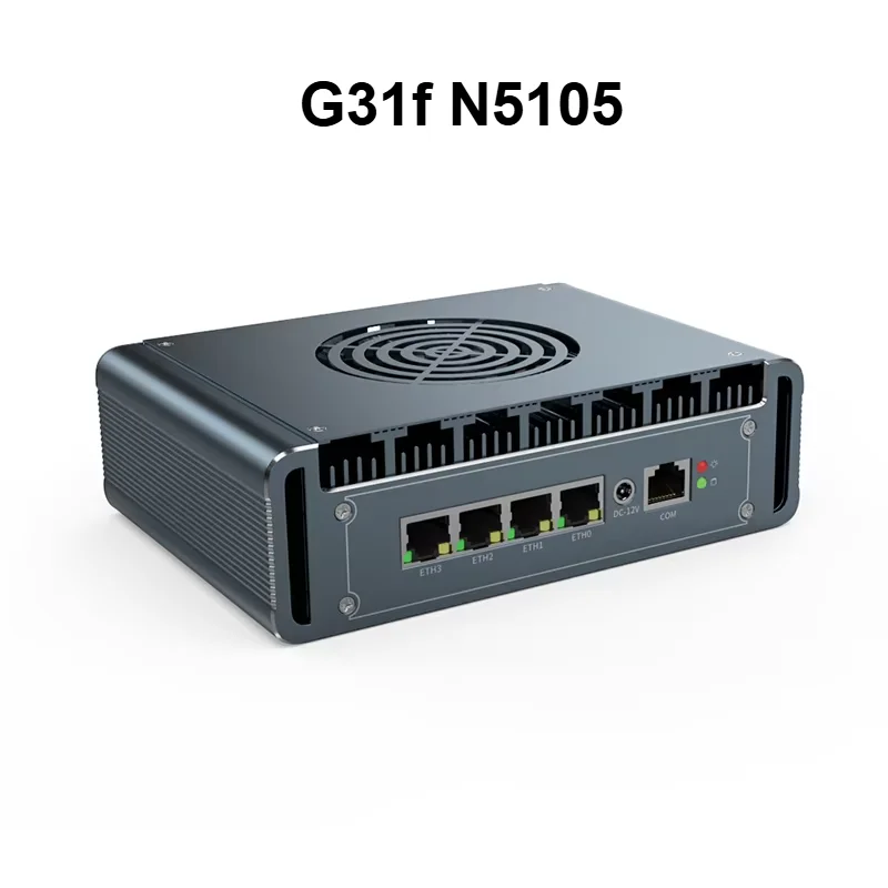 Intel Celeron N5105 N5100 Mini PC 2.5G Firewall Appliance Router Pfsense OpenWrt ESXi Fanless PC VPN Server Debian Ubuntu