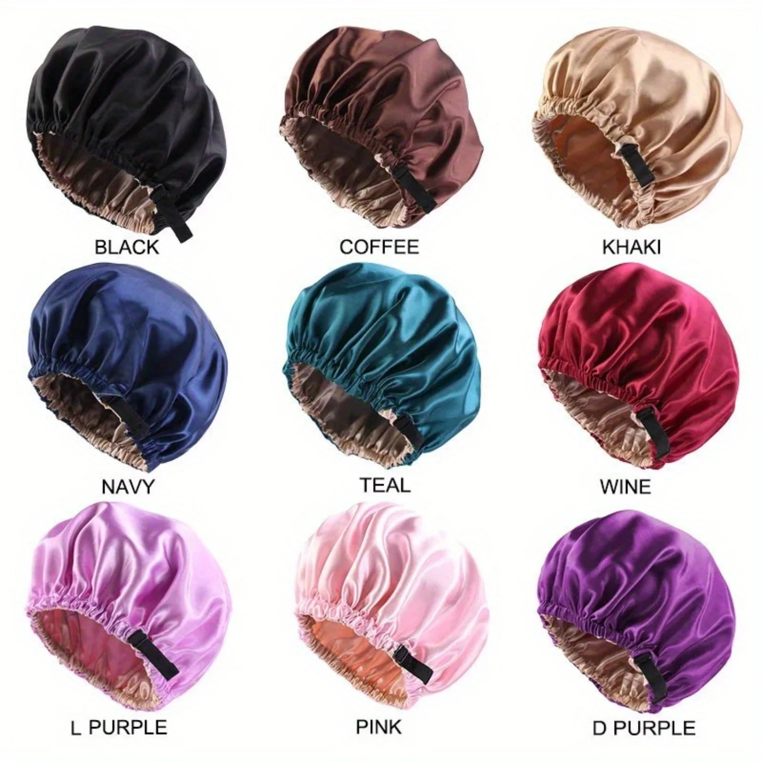 Ajdustable bonnet Men curly hair bonet Sleeping hair protection Hair bonnets for sleeping Gorro ducha leopardo Hair towel wrap