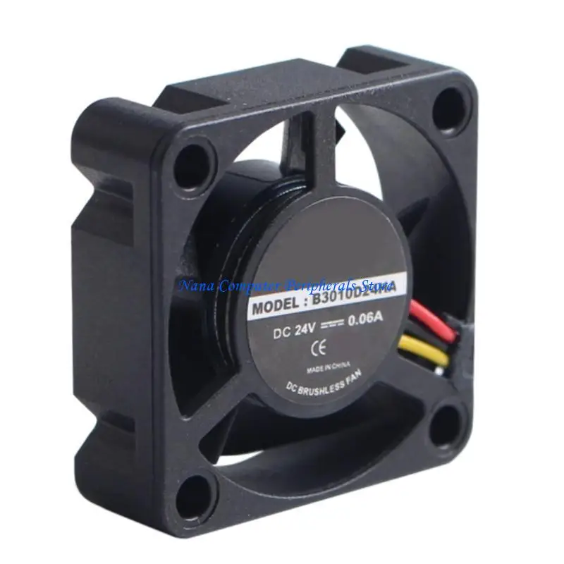 F68C 3Dプリンターパーツホットエンドパーツアップグレードダブルベアリング冷却ファン30mm 30x30x10mm