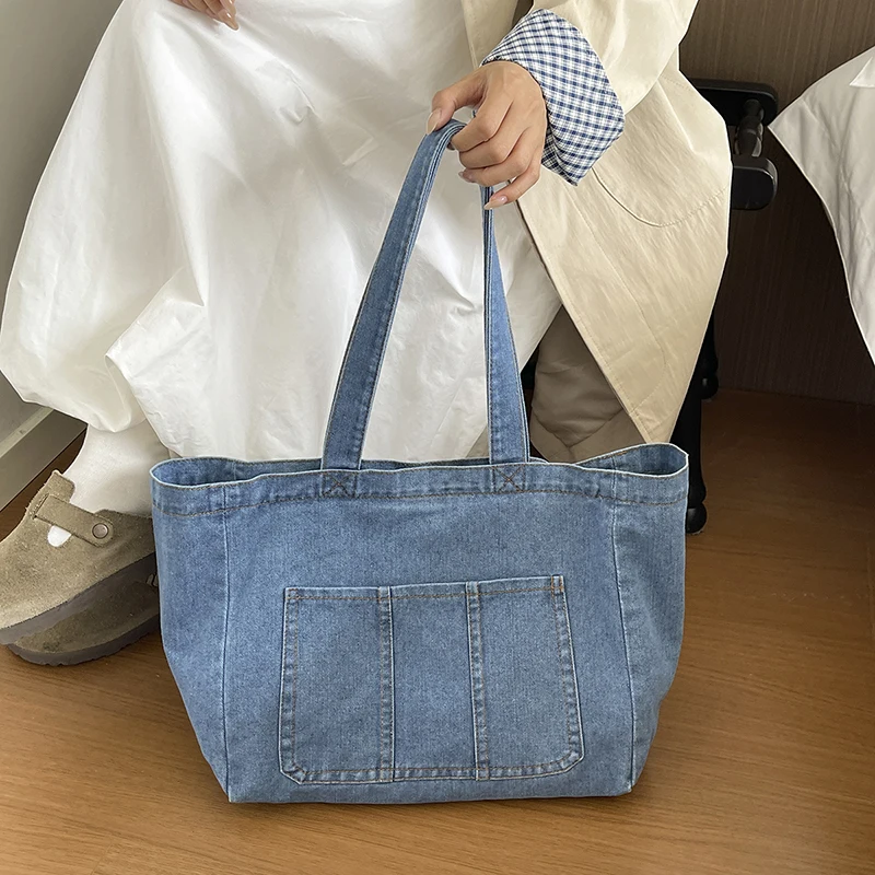 Dames Vintage Gewassen Denim T - Women'S Work Bags Tote recensie en prijs