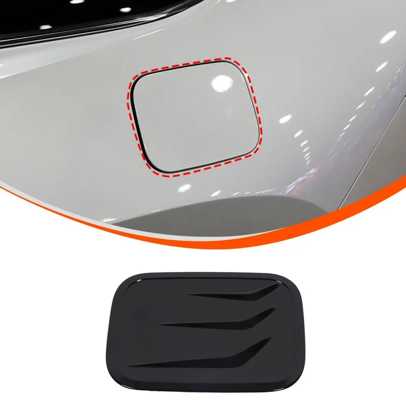 

ABS Fuel Cap Cover Panel Sticker Protective Trim For 2024+ Toyota Grand Highlander Car Accessories