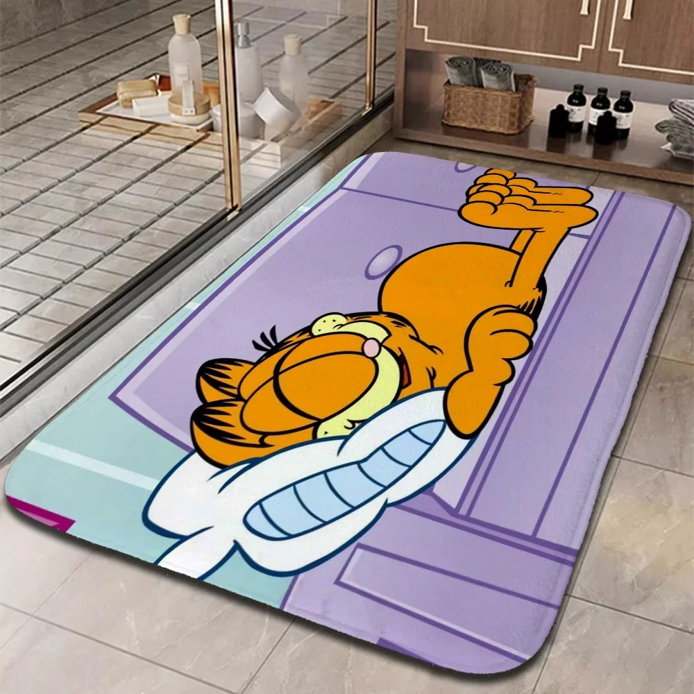 Bath Mat G-Garfield Home Customized Carpets for Bed Room Decor Bedroom Carpet for Kitchen Aesthetic Room Decoration Floor Mats