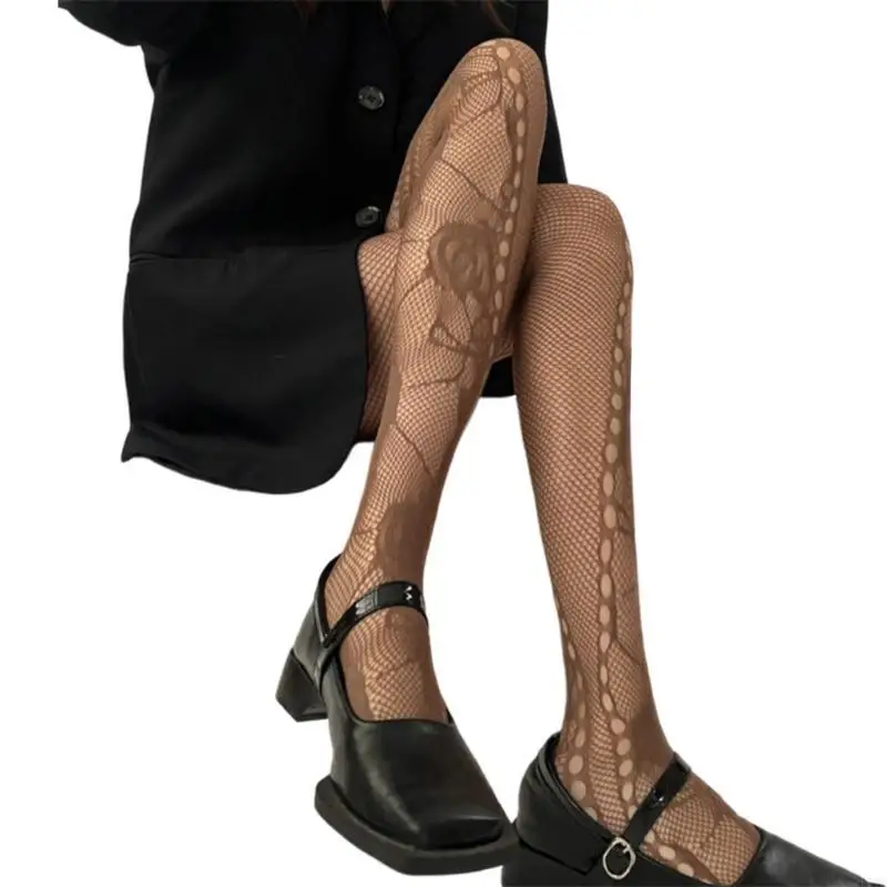 

L5YC Women's Patterned Tights Stockings Sexy Pantyhose Stockings Leggings for Party Clubwears