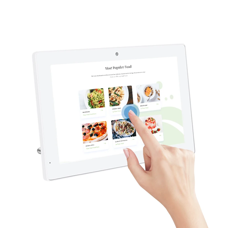 Aug. Hot Rockchip 10-Inch VESA Wall Mount Tablet PC Wi-Fi Android 14 OS 8GB RAM Industrial Professional Use AI VR 2