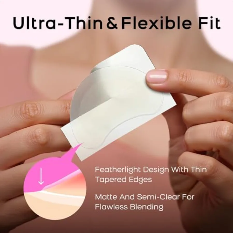 ハイドロコロイド顎ニキビパッチXL特大ニキビパッチ（顔、顎、体のニキビ用）ティーツリー、カレンデュラオイル配合（ニキビ跡用）