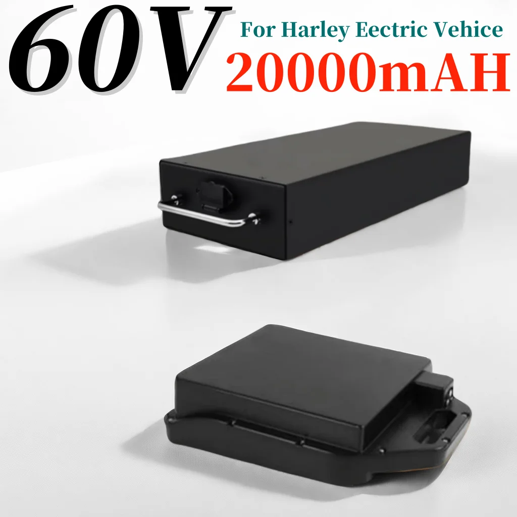 

Removable waterproof batteryHigh Capacity 18650 Lithium Battery 60V 20Ah for Harley Electric Car Electric Scooter Bicycle