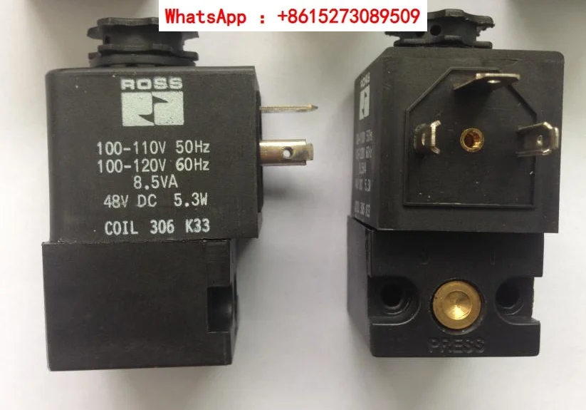 Duplex solenoid valve coil 306 K33 SEYI punch solenoid valve coil AC110V 220V