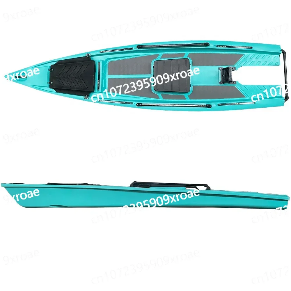 

River Sea Solo Hot Sale 4m 14ft High Quality Skiff Boat Fishing Kayak with Motor Skiff Boats for Sale