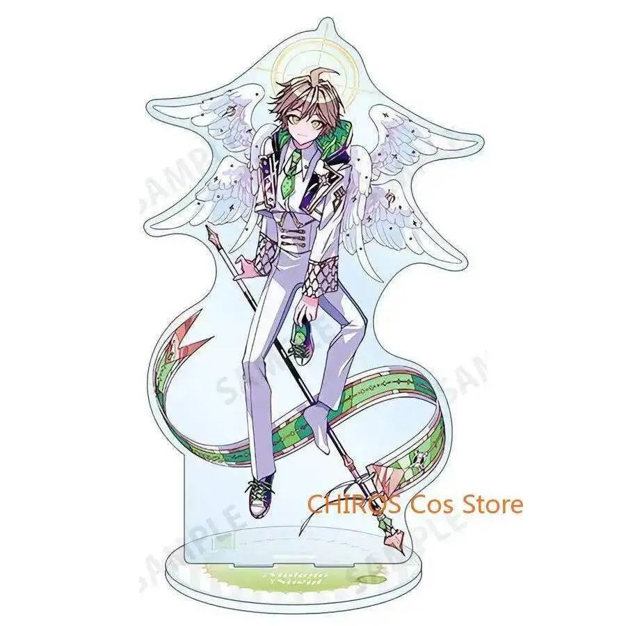 10Cm Danganronpa Anime Nagito Komaeda Naegi Makoto Kokichi Oma Cosplay Acrylic Figure Stand Model Table Decor Desktop Gift