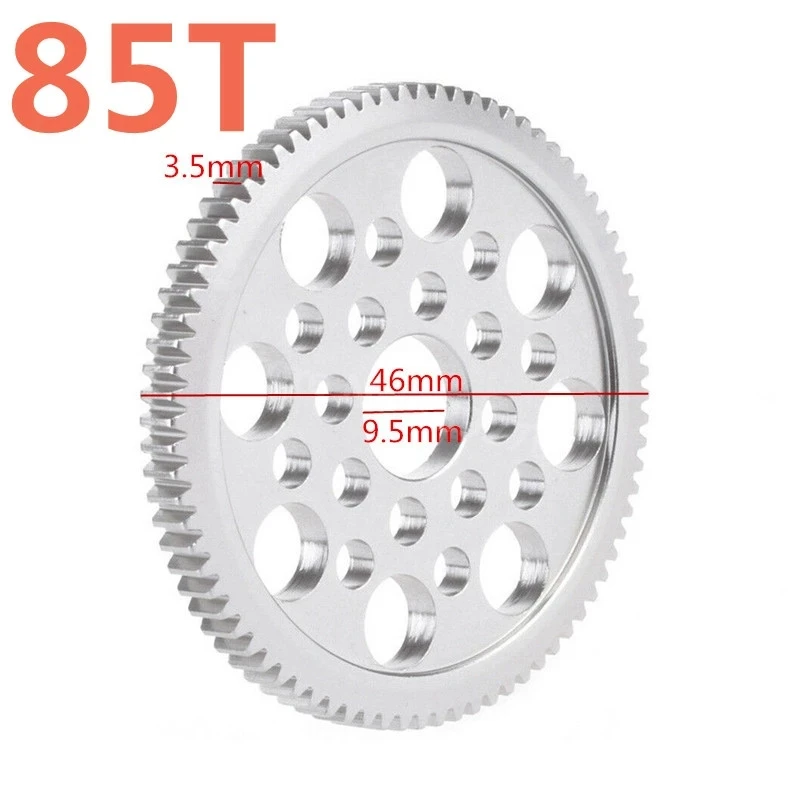 

Alloy 7075 Metal 48P Spur Gear 80T/85T Motor Gear Sakura D3 S XIS CS D3 XI R31 G31 MST Drift Racing Car Spare Parts