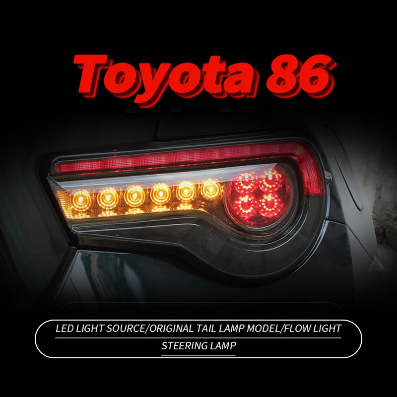 

Car LED Taillight Tail Light For Toyota GT86 Subaru BRZ Scion FRS Rear Running Light + Brake Lamp + Dynamic Turn Signal