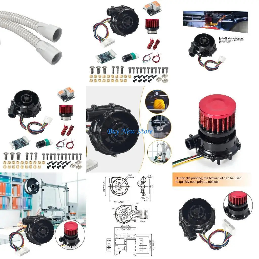 

20CE Air Blower 24v Centrifugal Fan Brushless Blower Ws7040-24-V200 for VzBoT