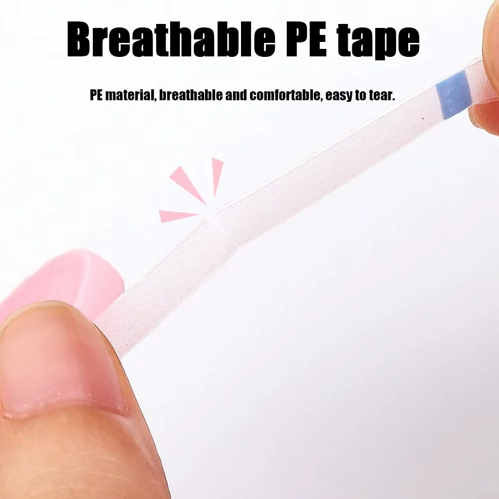 Micropore Lash Tape voor wimperverlenging Ademend Gemakkelijk te scheuren Medische wimpers Tape Enten Ooglapje voor schoonheidsmake-uptools