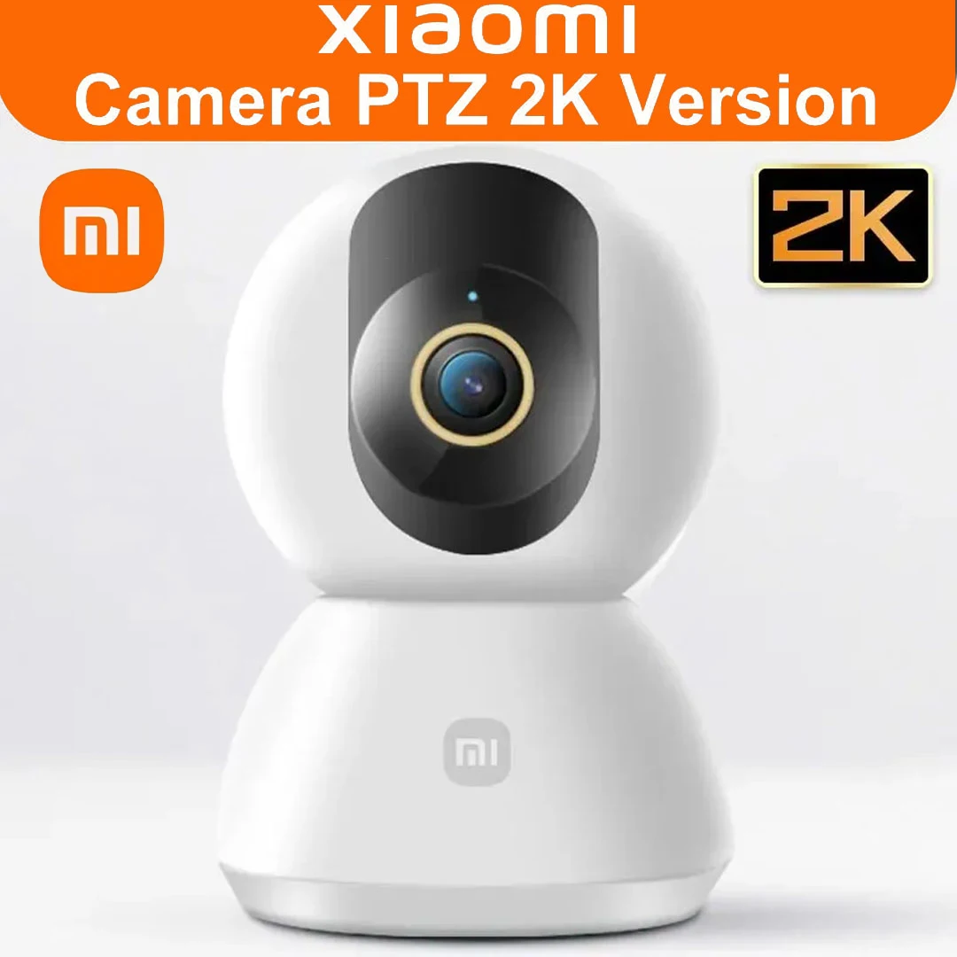 Cámara inteligente Xiaomi Original 2K 1296P HD 360 ángulo Monitor de seguridad interior para bebés WIFI cámara web nocturna cámara de vídeo IP Mi Smart Home-