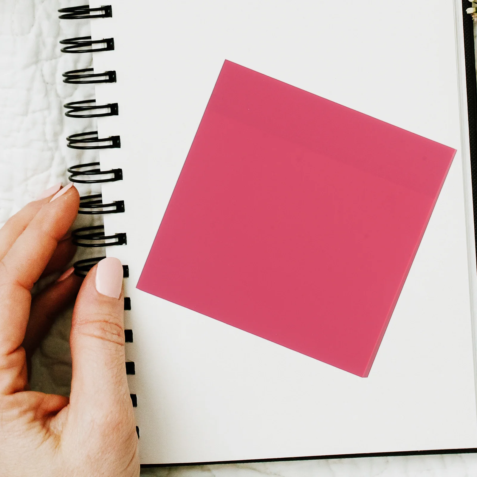 دفاتر مذكرة ملونة، وسادات ملاحظات لاصقة لجدول الكتابة، خطط تذكير مهمة للاستخدام في المكتب والمنزل والمدرسة #4