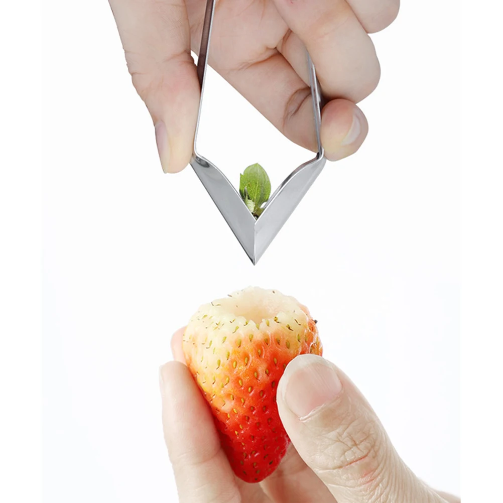 

3pcs Pineapple Remover Tool Fruit Vegetable Repairer Strawberry Corer Cutter Peeler Eye Clip Seed remover kitchen gadget fruit