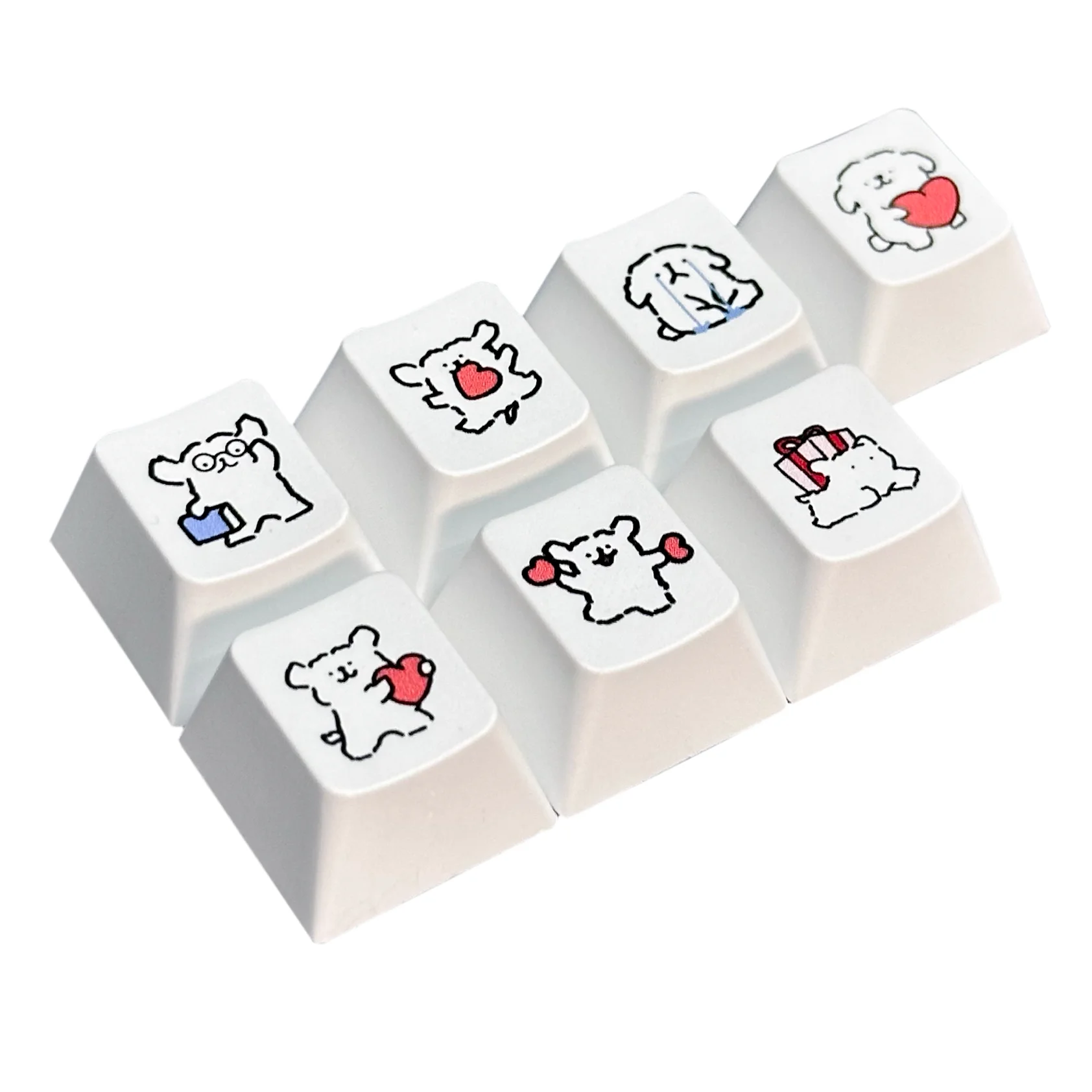

Custom PBT Keycaps for MX Switches Mechanical Gaming Keyboard,DIY Cute Keycaps