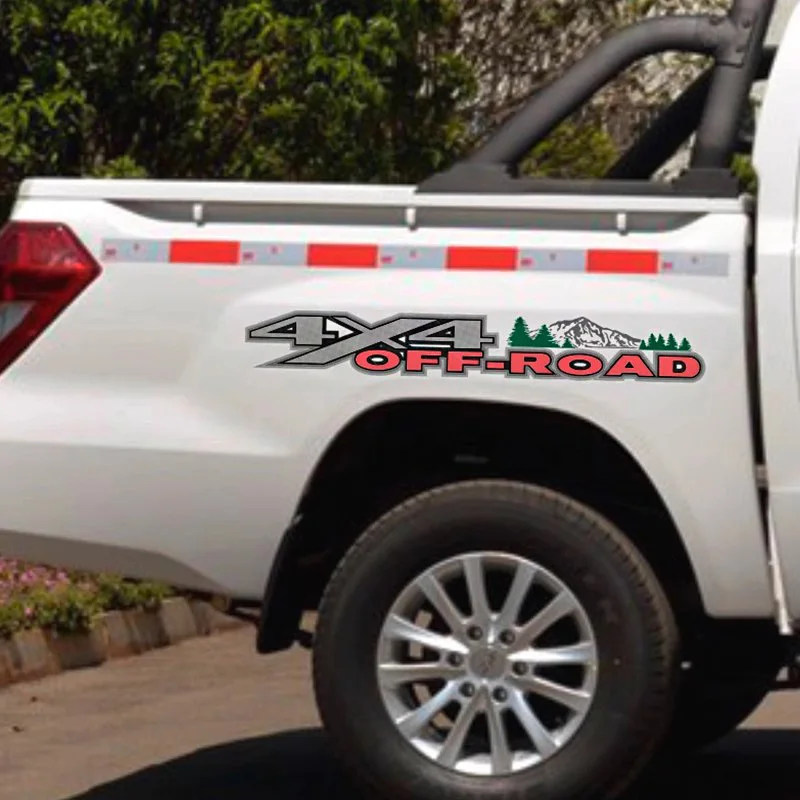 

Off road vehicle sticker decal 4X4 personalized decoration car sticker 4WD paper body sticker creative car sticker door rear