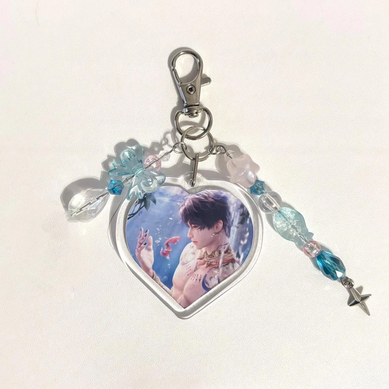 

Rafayel Love and Deepspace keychain handmade