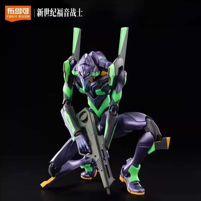 Presale Blokees Eva Action Edition Evangelion-01 Anime 17cm Figure Action Figure Desk Decortion Kids Christmas Birthday Gift