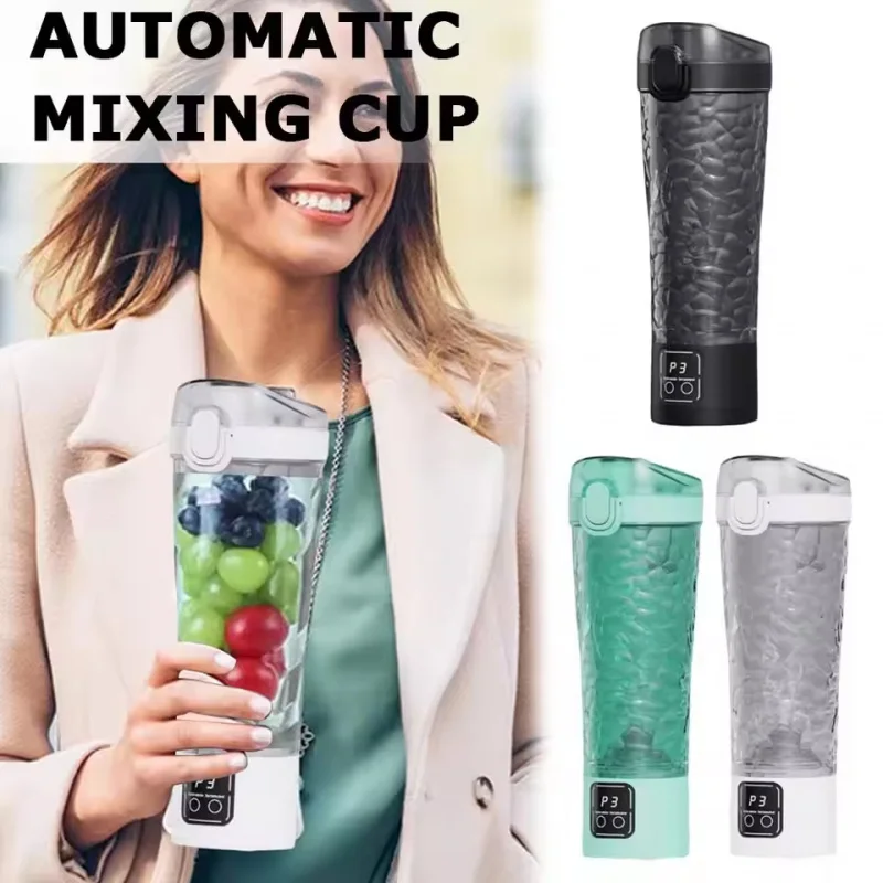 Portable Mixing Cup Electric Shaker Bottle For Milkshakes Coffee Protein Shakes And Fitness Blender Kitchen Accessories