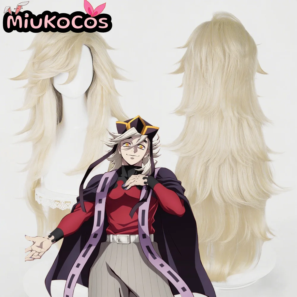 

В НАЛИЧИИ Doma Косплей Парик MiukoCosplay Аниме Demon Slayer Косплей