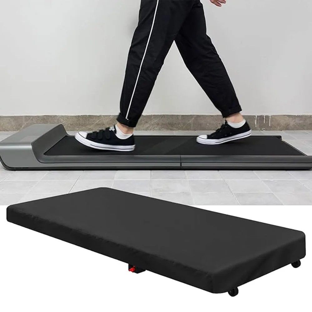 Treadmill Cover Dustproof Walking Mat Cover, Waterproof Protective Cover For Under Desk Walking Treadmill Office 140x71x15cm