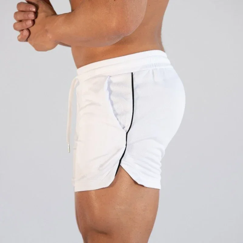 Calções esportivos masculinos, calções de treino para praia, roupas de basquetebol, ginástica, calções de ginástica, treino, plus size, verão