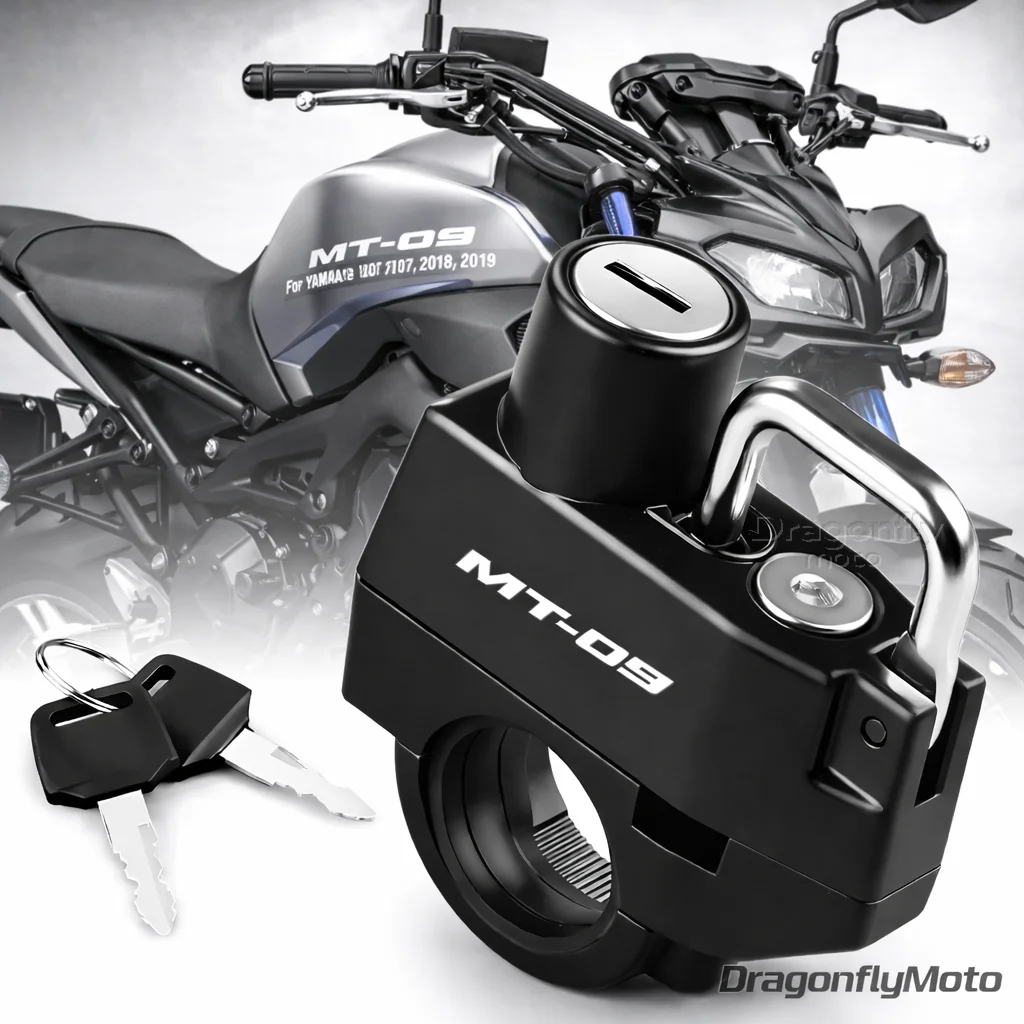 

Motorcycle Helmet Lock For YAMAHA MT-09 MT09 Mt 09 2017 2018 2019 Anti-theft Locker Helmet Lock Locking Device Rustproof