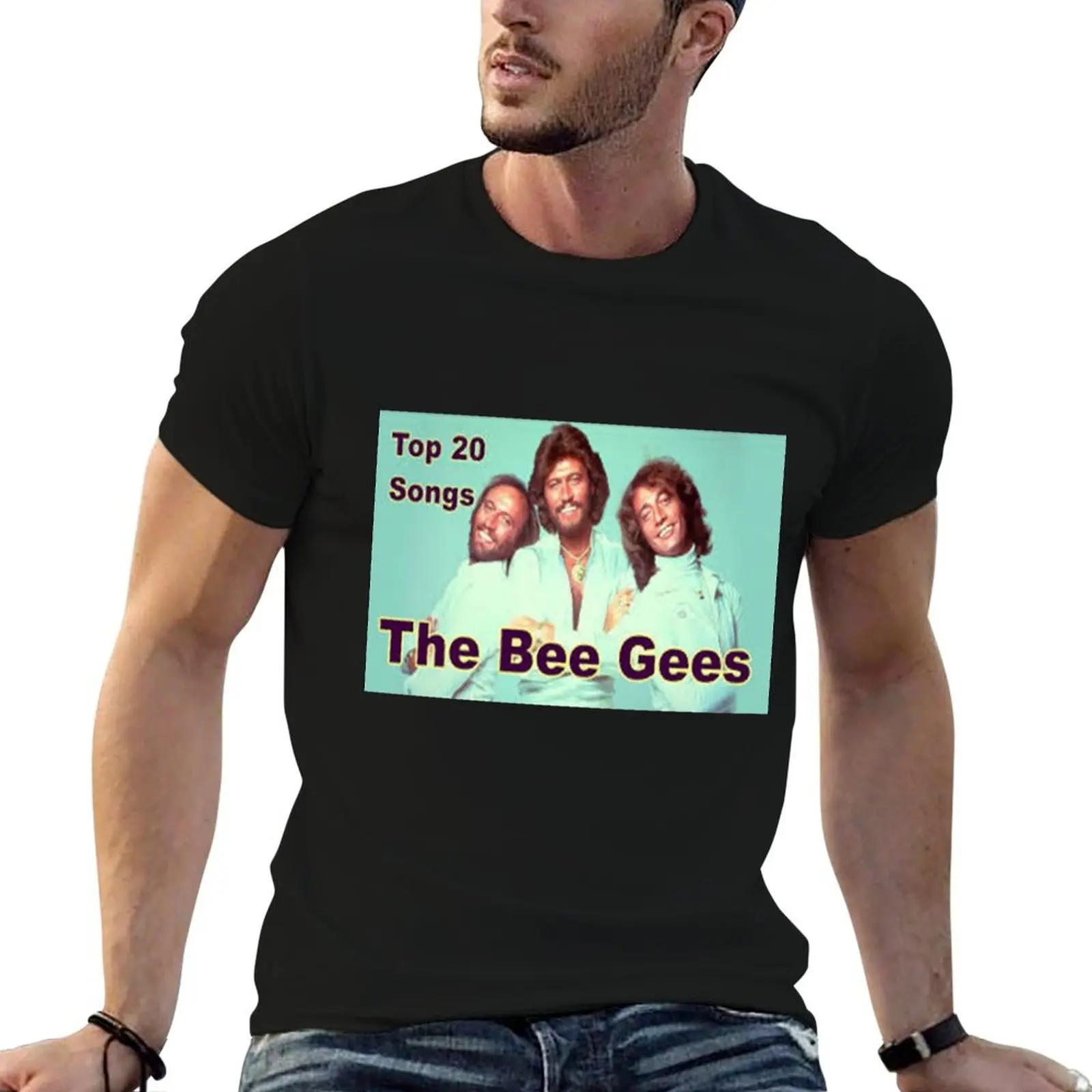 

Bee Gees T-Shirt t shirt custom print t shirt personalised man t shirt cotton high quality T-shirt
